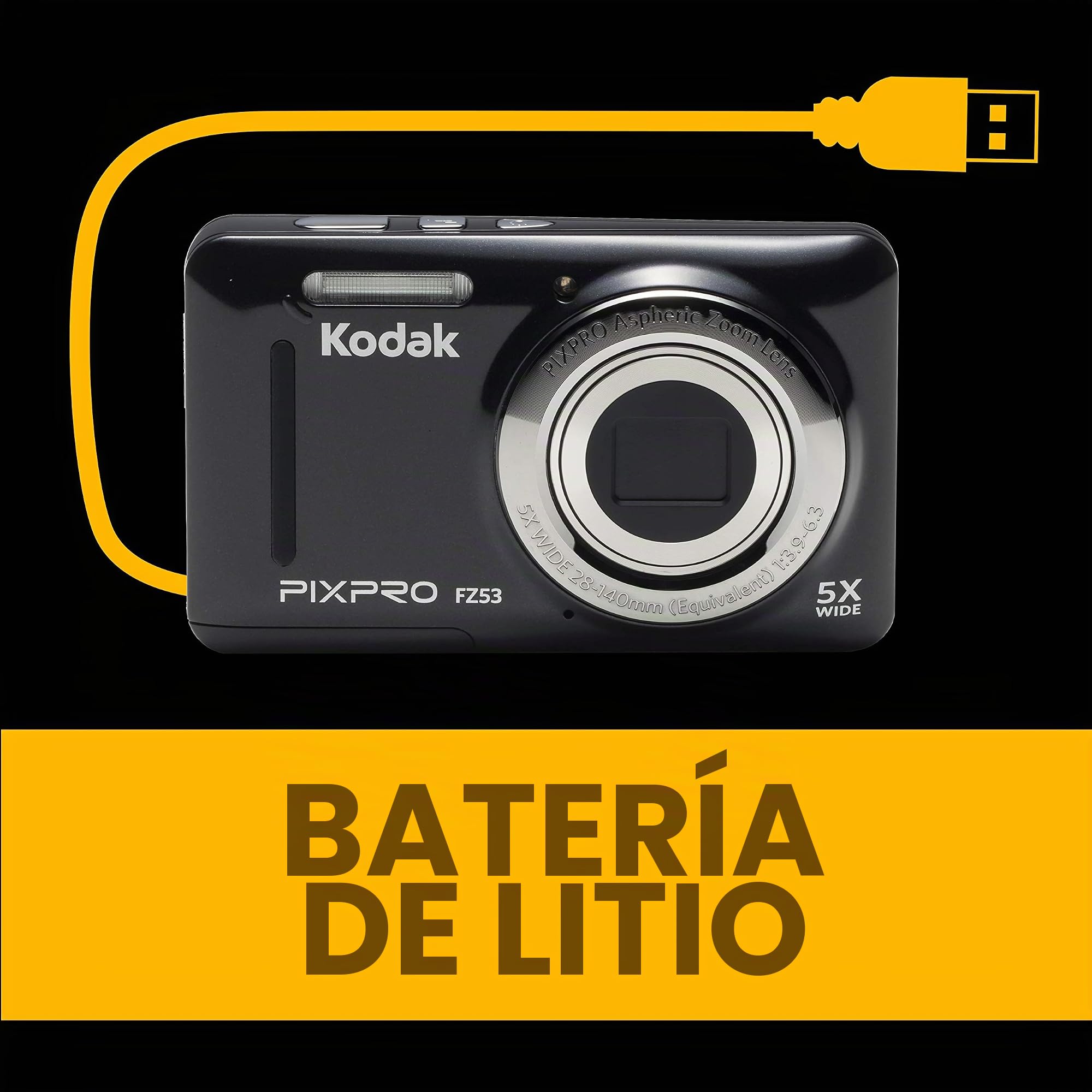 Kodak PIXPRO FZ53 Cámara compacta 16MP 1/2.3